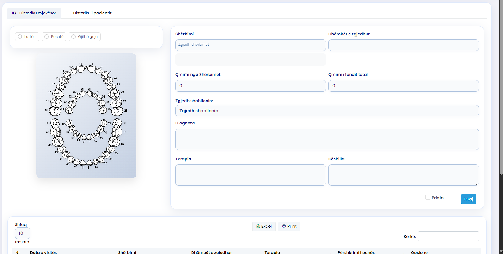 Dentist Module Preview